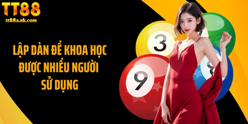 Lập dàn đề khoa học được nhiều người sử dụng